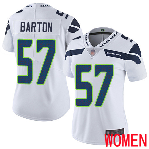 Seattle Seahawks Limited White Women Cody Barton Road Jersey NFL Football #57 Vapor Untouchable